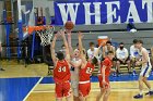 MBBall vs BSU  Men’s Basketball vs Bridgewater State University. - Photo by Keith Nordstrom : Wheaton, Basketball